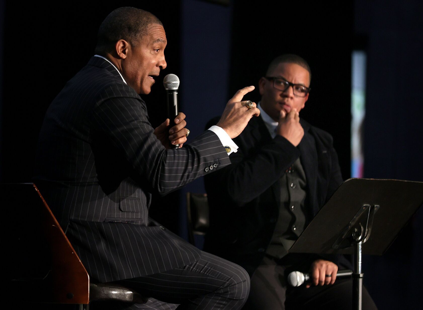 Four men address public in St. Louis police chief forum